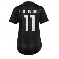 Juventus Juan Cuadrado #11 Fotballklær Bortedrakt Dame 2022-23 Kortermet